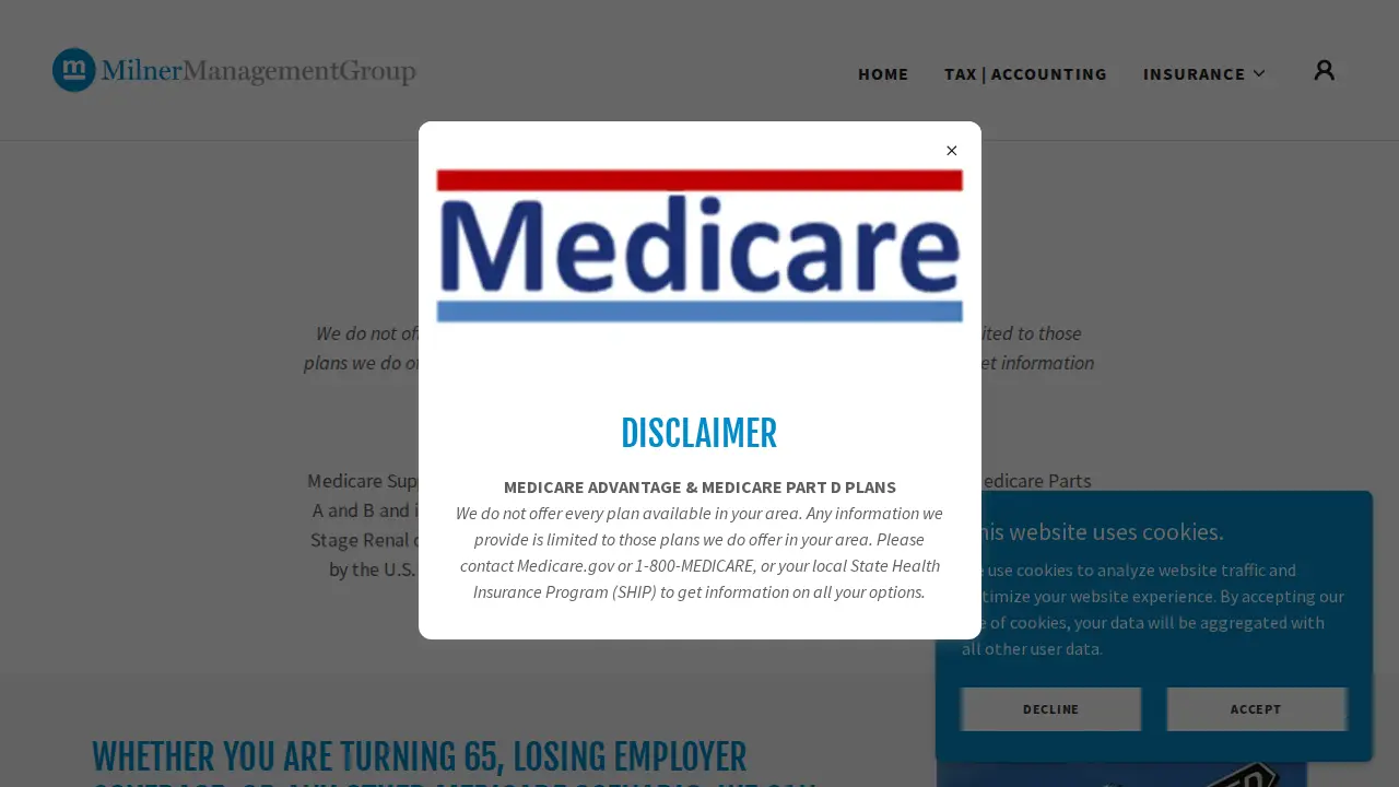 Milner Management Group LLC page