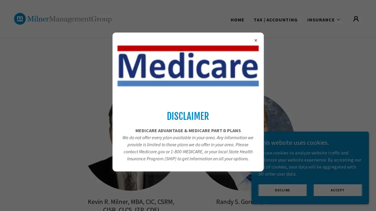 Milner Management Group LLC page