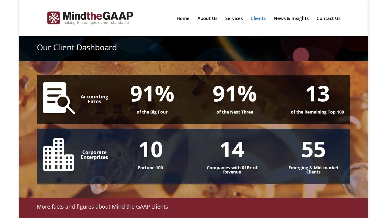 Mind the GAAP, LLC page
