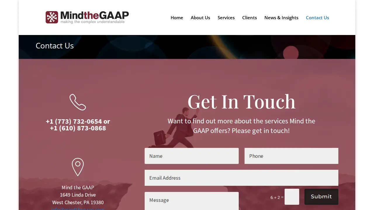 Mind the GAAP, LLC page