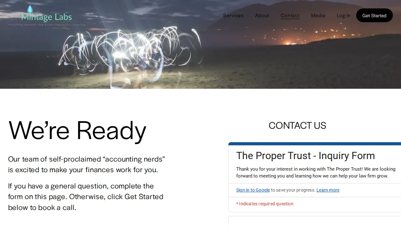 Mintage Labs page