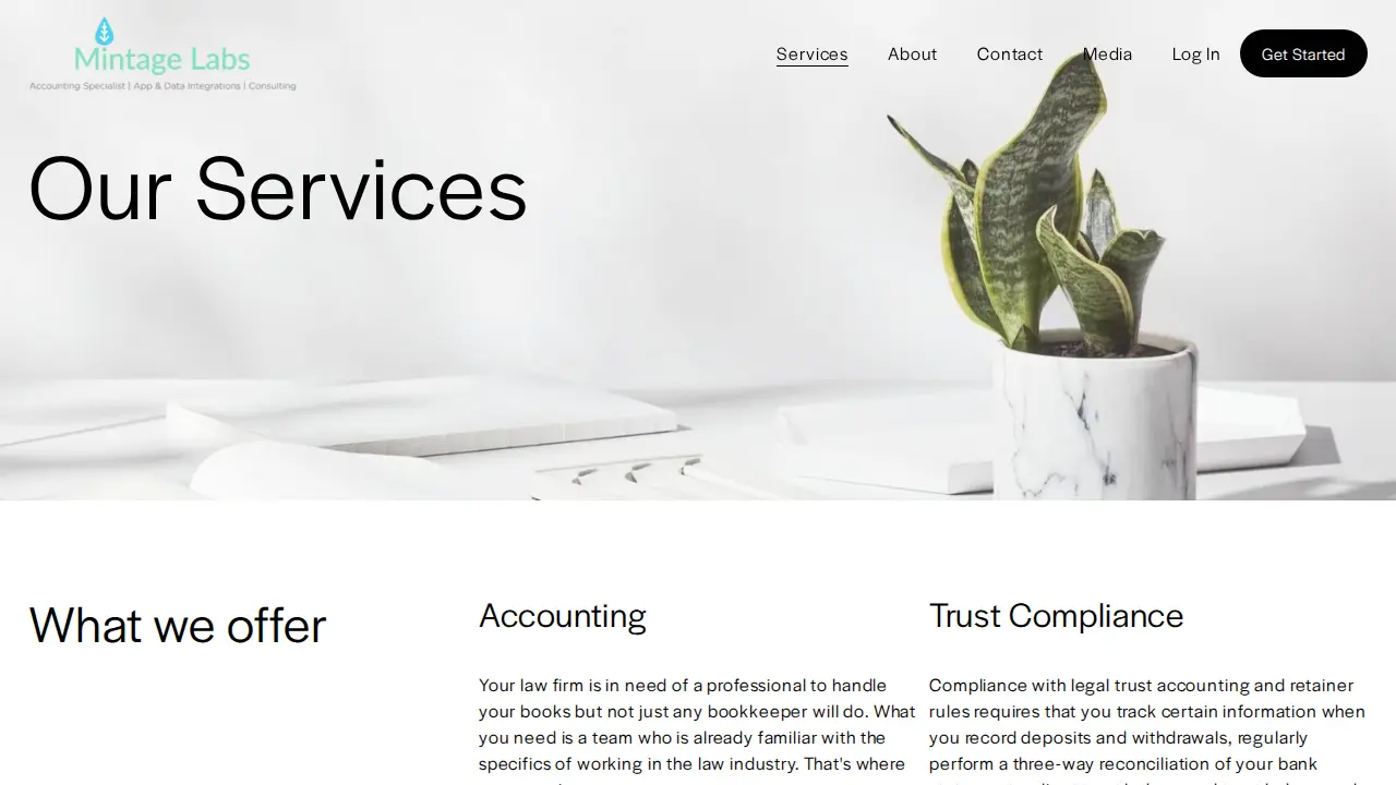Mintage Labs page