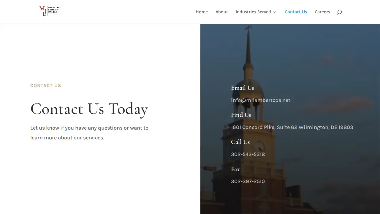 Michelle J Lambert CPA & Associates page