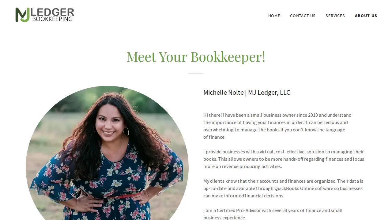 MJ Ledger, LLC page