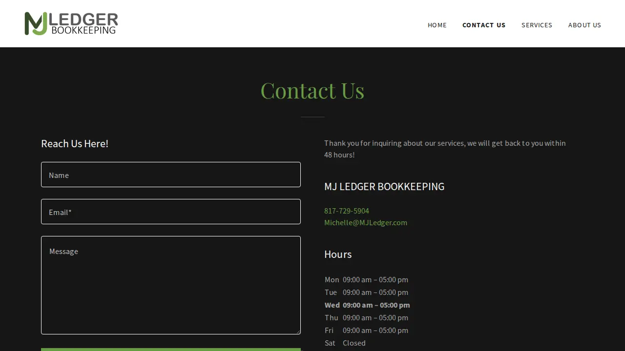 MJ Ledger, LLC page