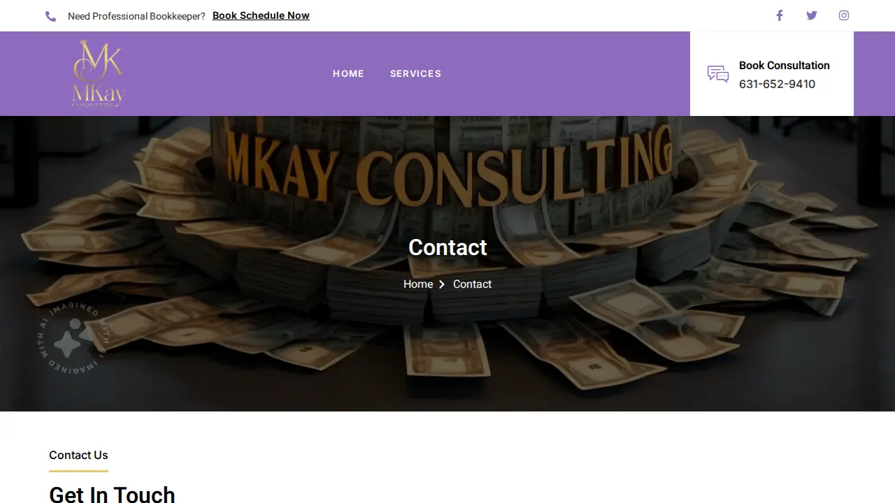 MkayConsulting page