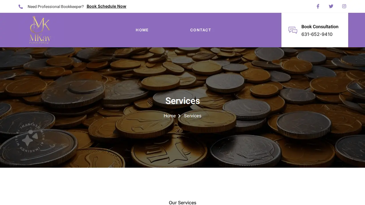 MkayConsulting page