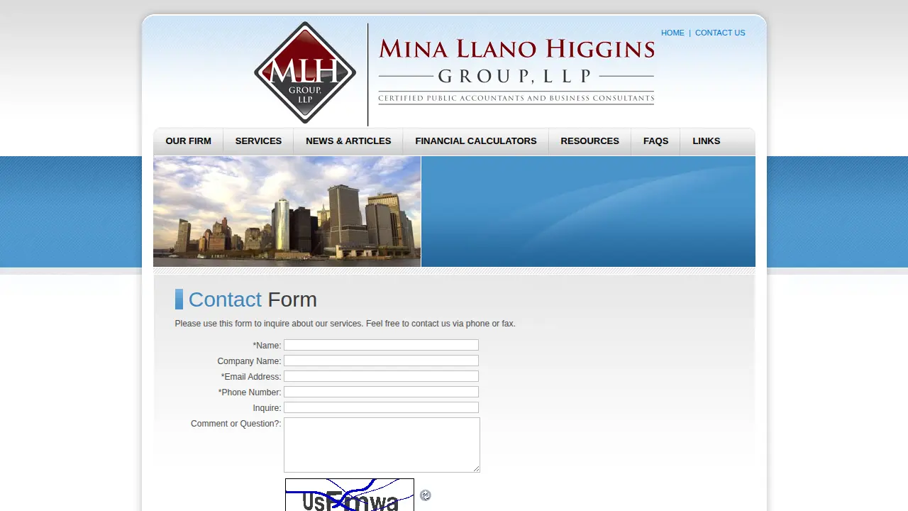 Mina Llano Higgins Group page