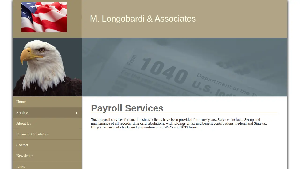 Longobardi & Associates page