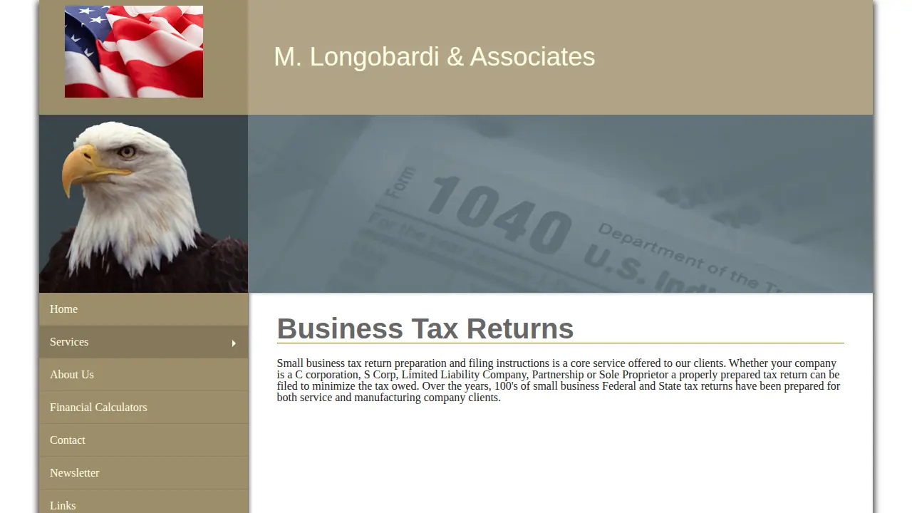 Longobardi & Associates page