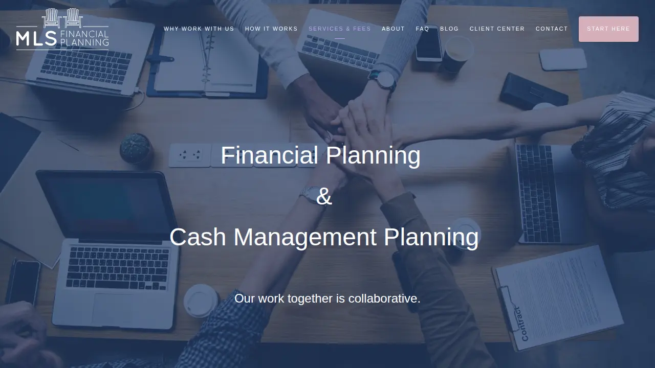 MLS Financial Planning page