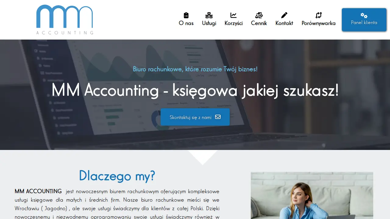 Biuro Rachunkowe MM Accounting website