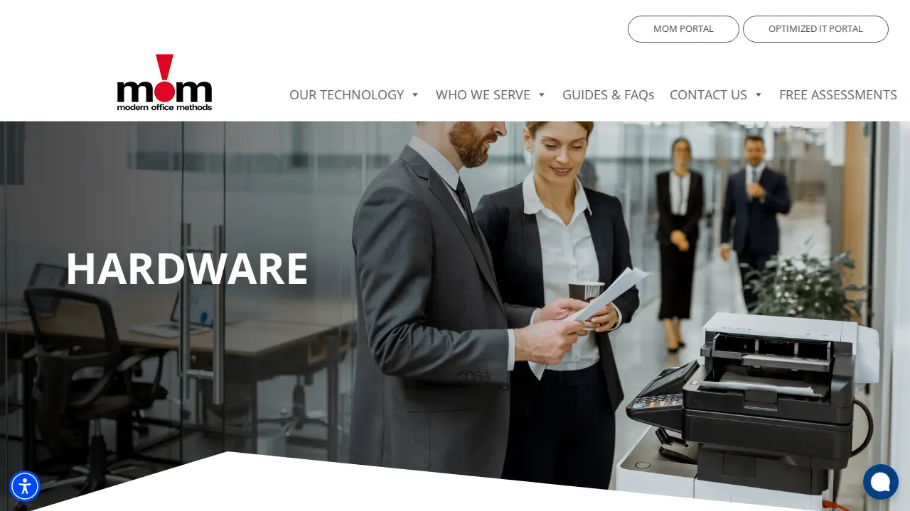 Modern Office Methods, Westerville page