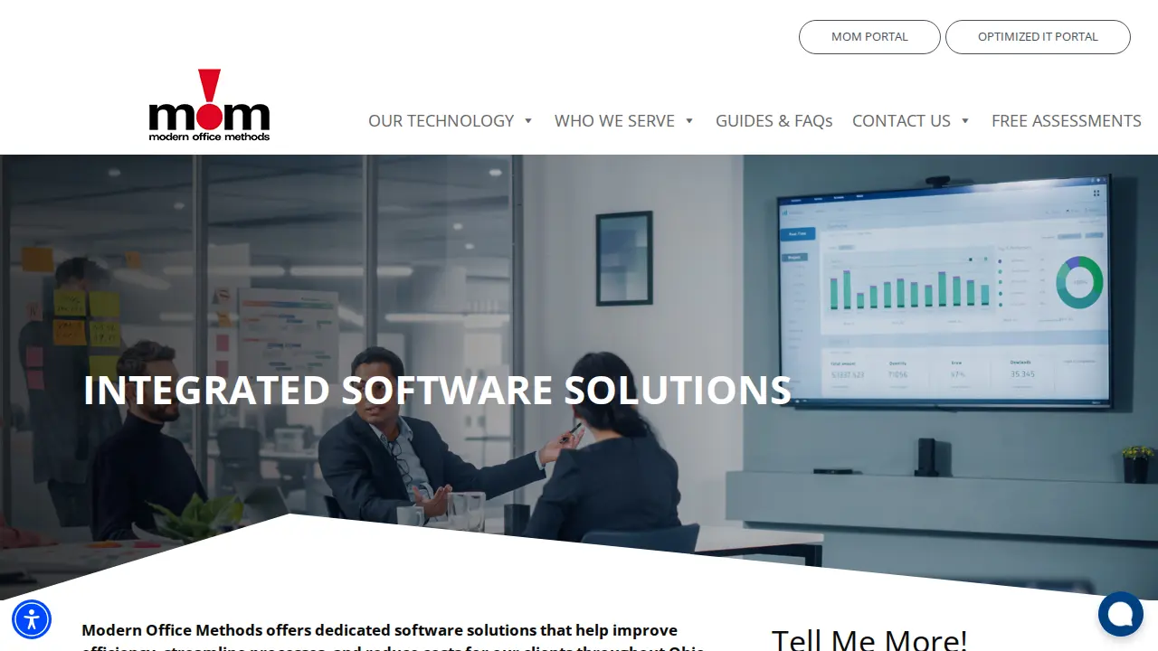Modern Office Methods, Westerville page