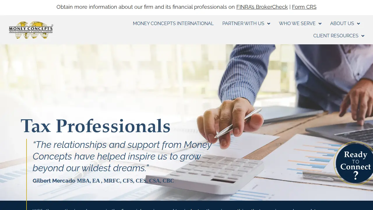 Money Concepts page