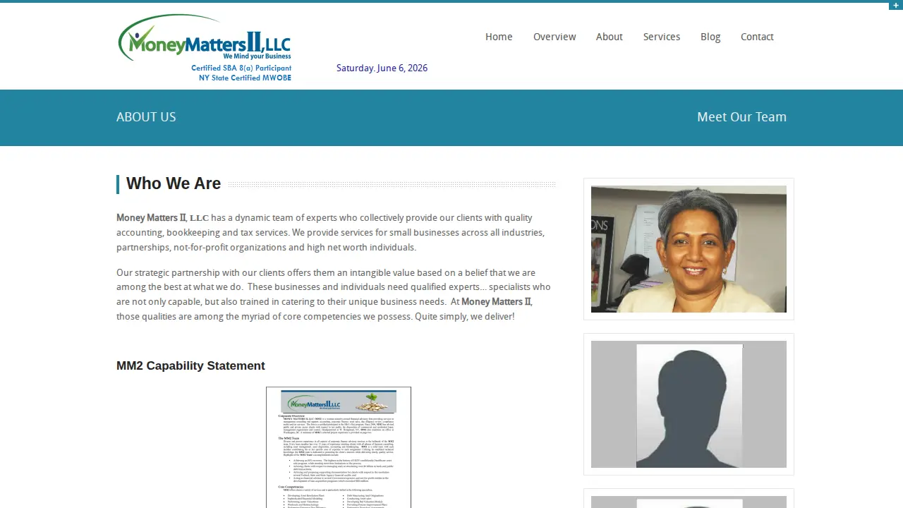 Money Matters, LLC page