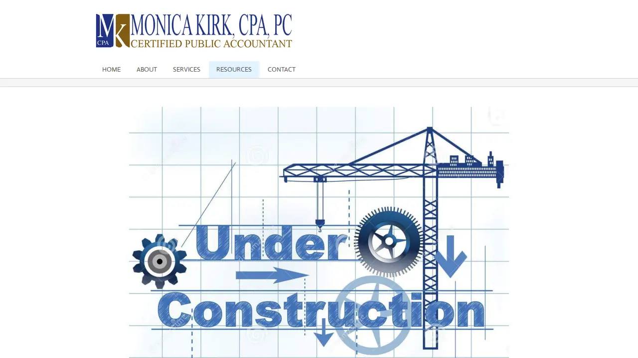 Monica Kirk CPA PC page