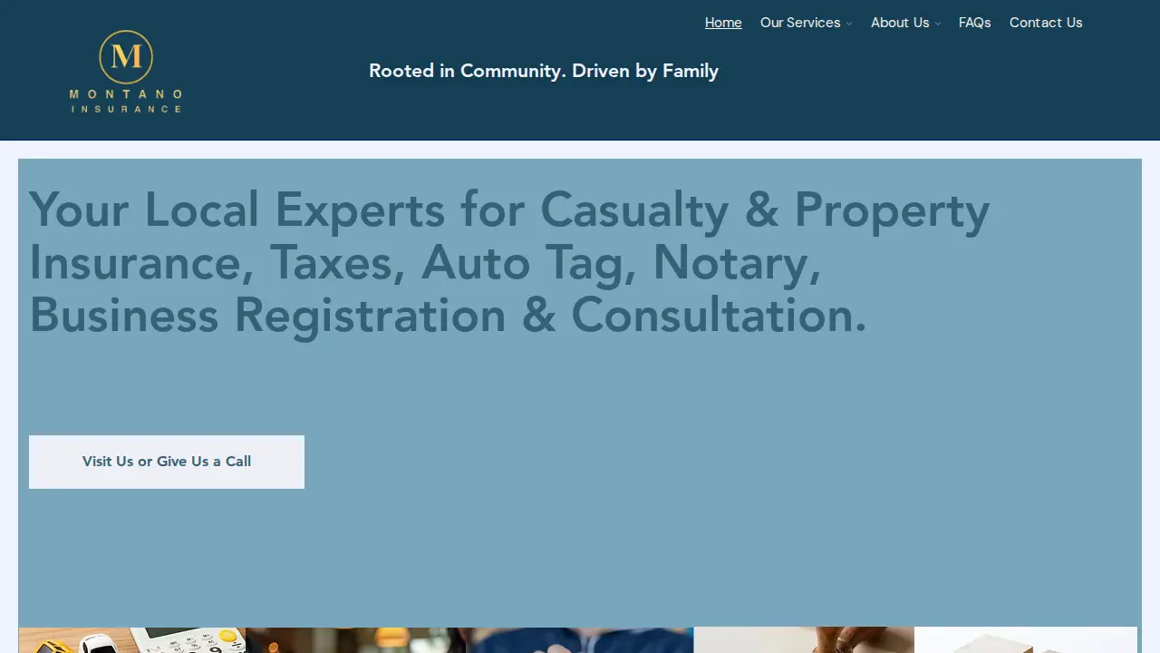 Donny Montano Insurance and Auto Tag