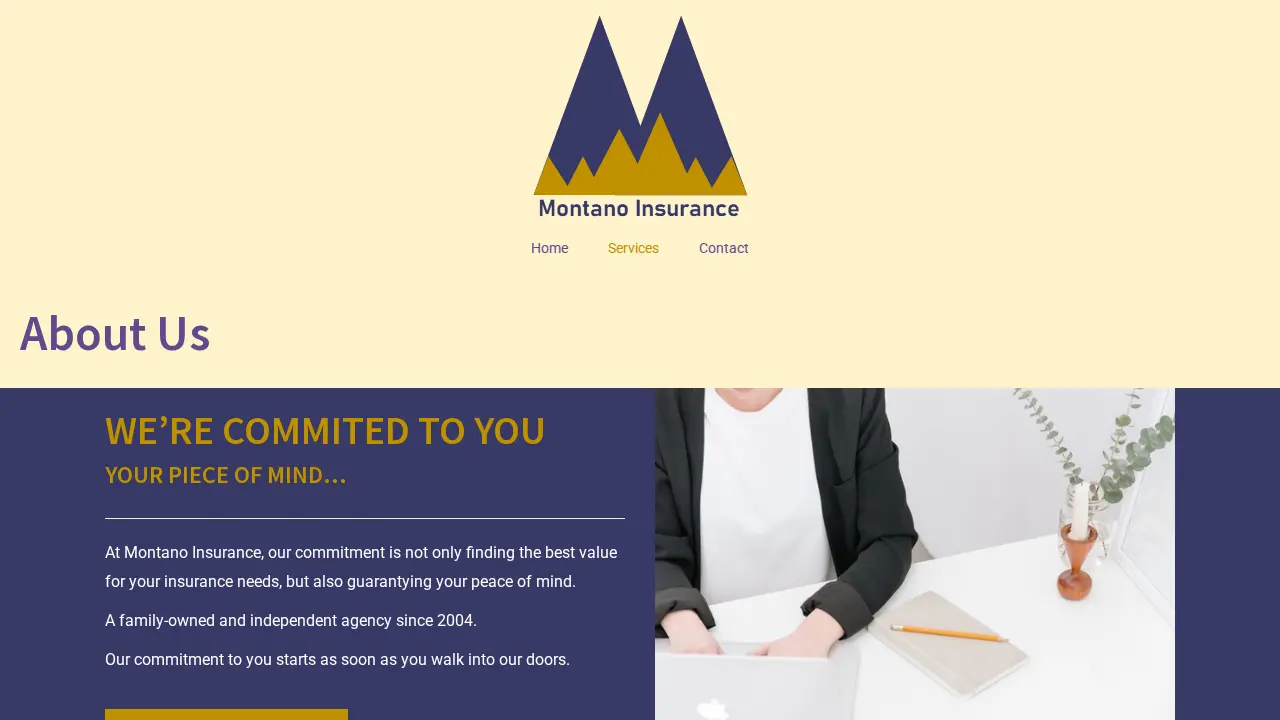 Donny Montano Insurance and Auto Tag page
