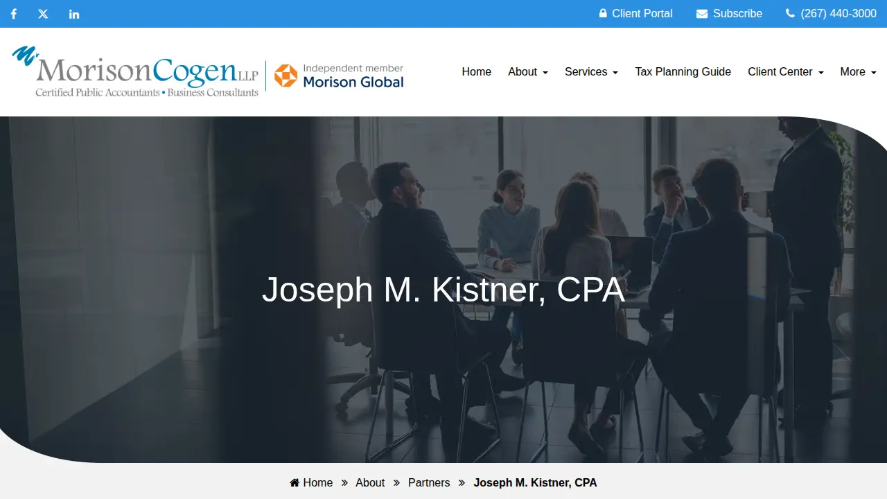 Morison Cogen LLP page