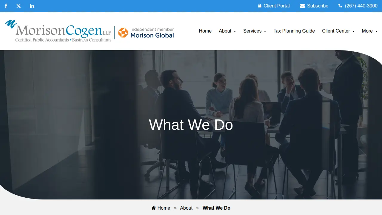 Morison Cogen LLP page