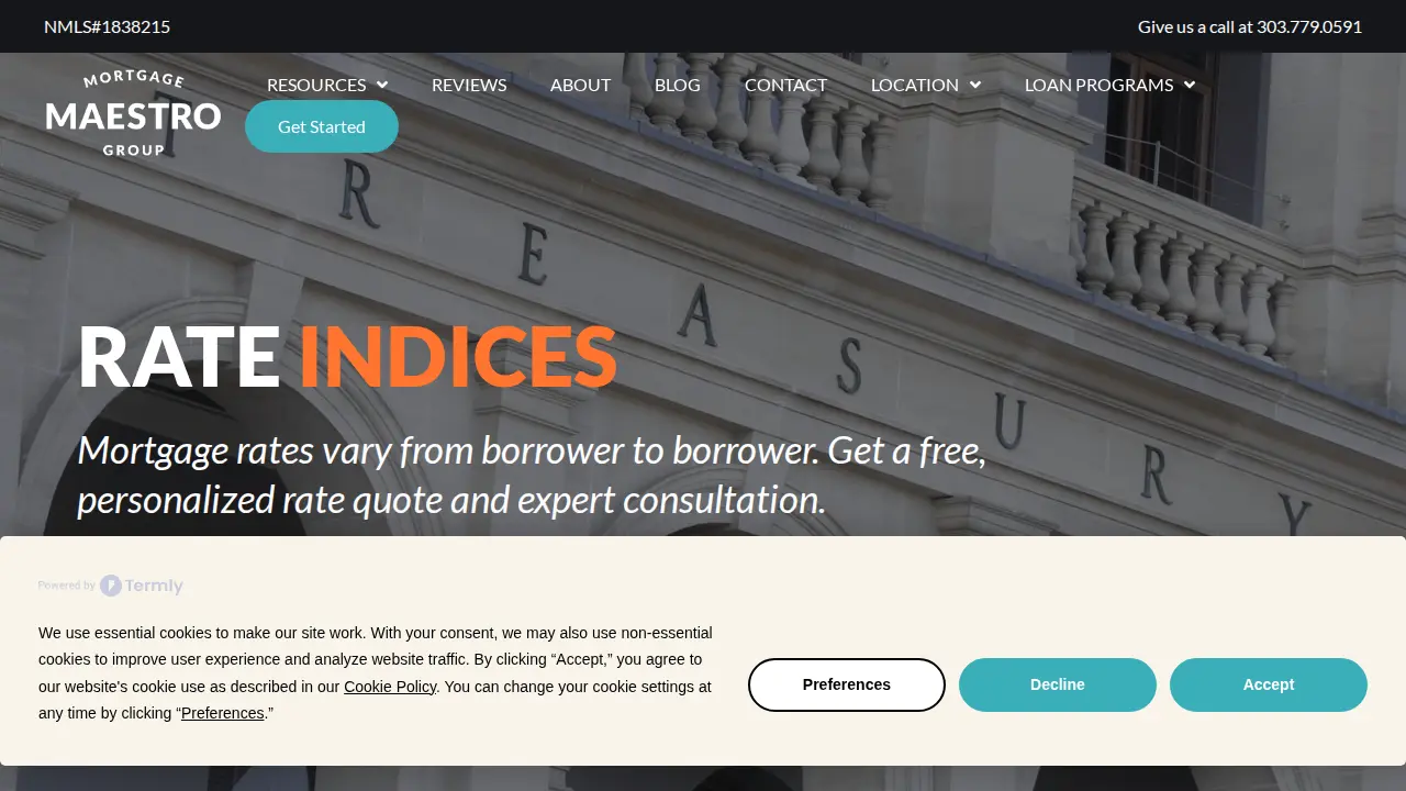 Mortgage Maestro Group page