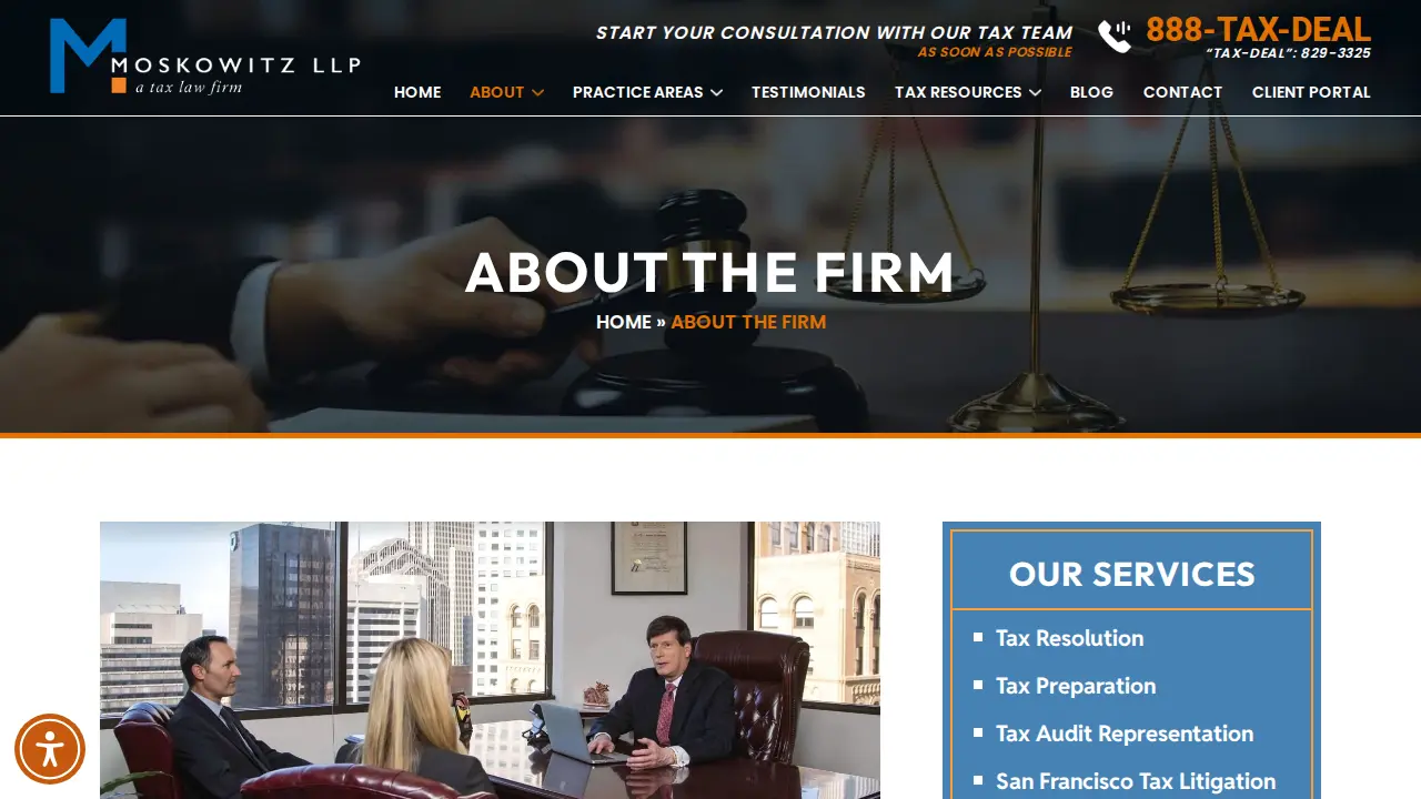Moskowitz LLP page