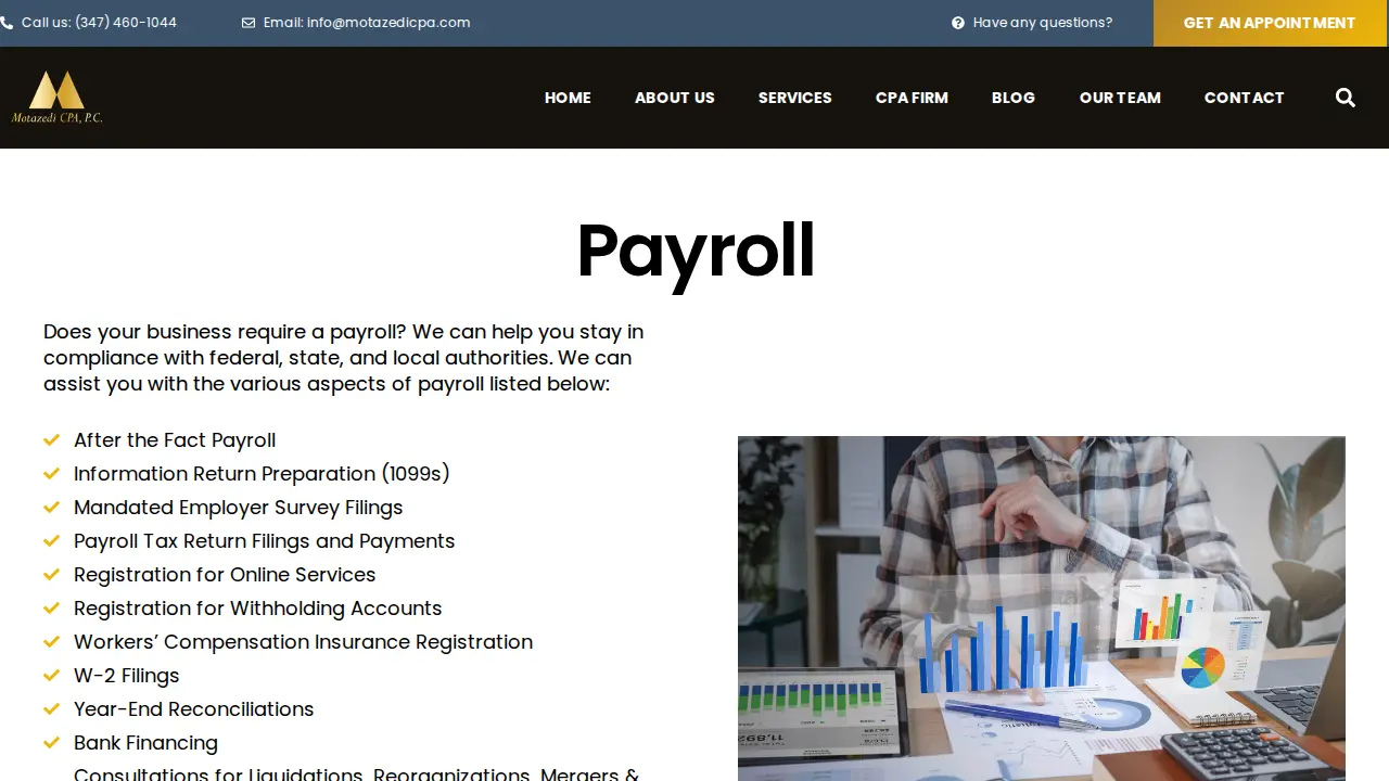 Motazedi CPA, P.C. page