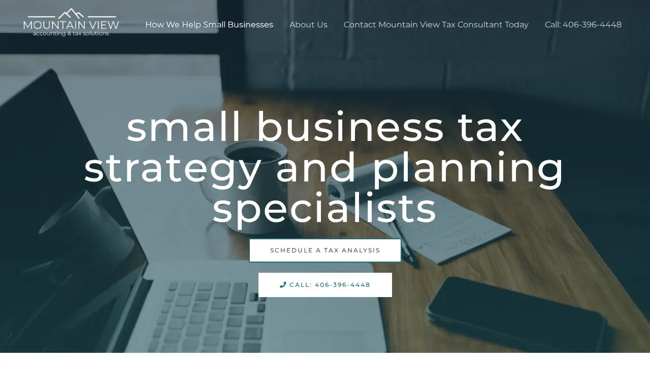 Mountain View Accounting & Tax Solutions page