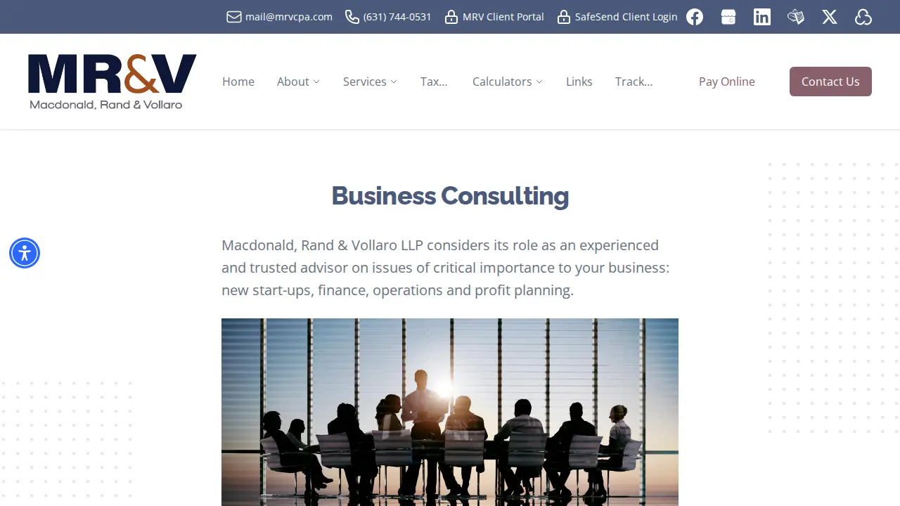 G E Macdonald Co page
