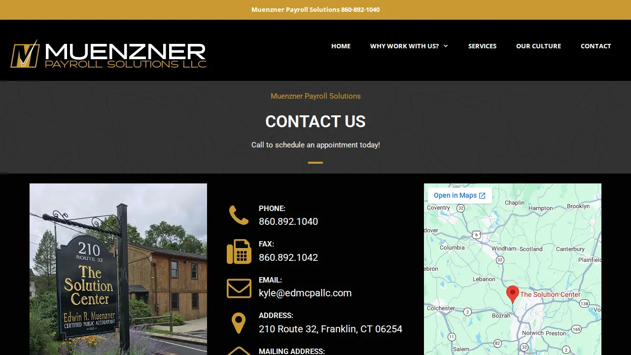 Muenzner Payroll Solutions, LLC page