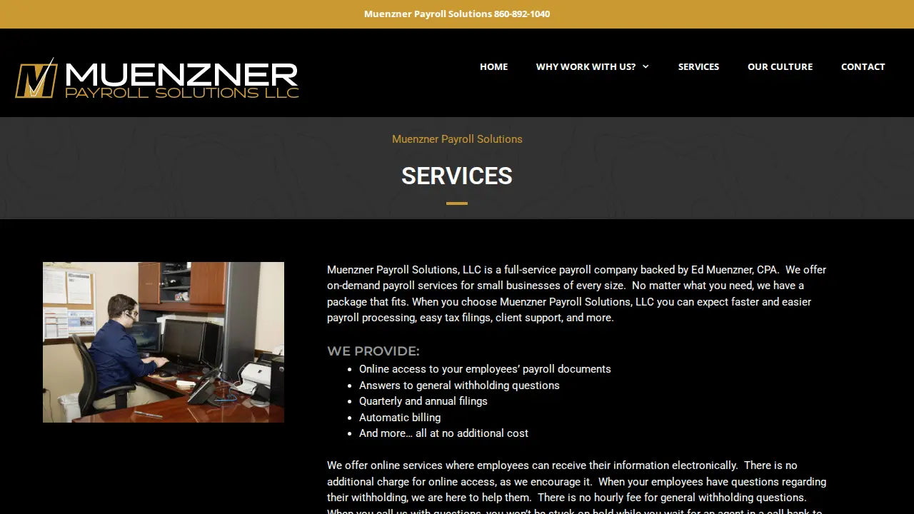 Muenzner Payroll Solutions, LLC page