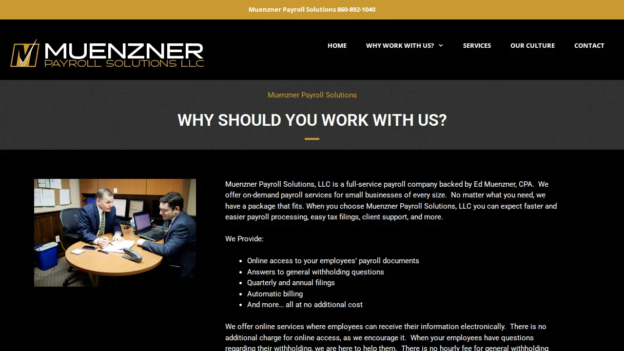 Muenzner Payroll Solutions, LLC page