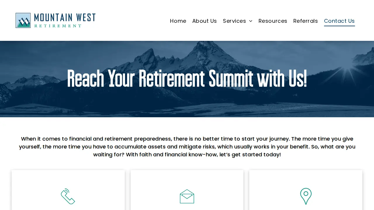 Mountain West Retirement, LLC page