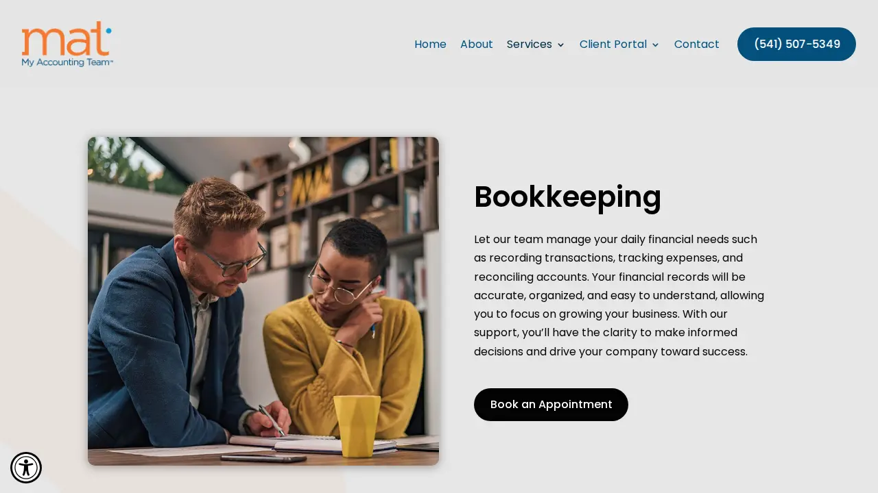 My Accounting Team page