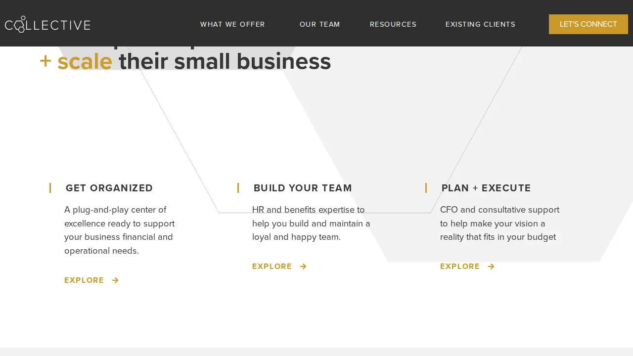 Collective CPAs & Advisors page