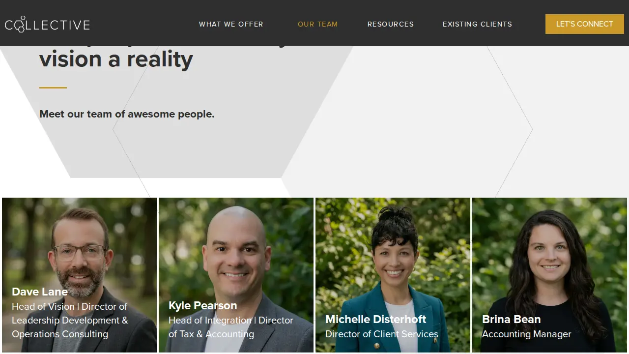 Collective CPAs & Advisors page