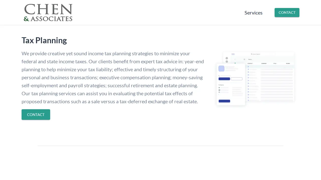 Chen&Associates page
