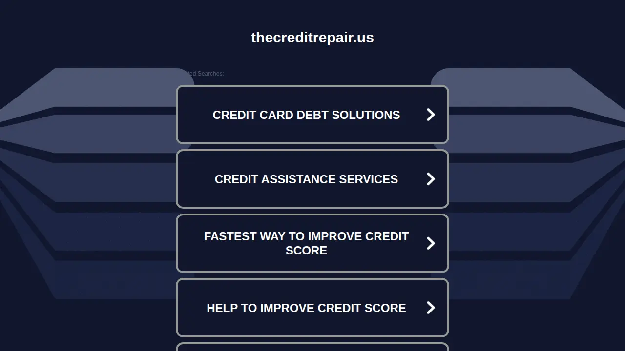 My Credit Repair in Columbus, OH page