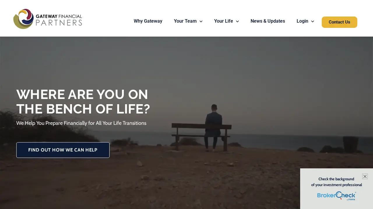 Gateway Financial Partners | William J. Goldsmith, CFP®, CLU® page