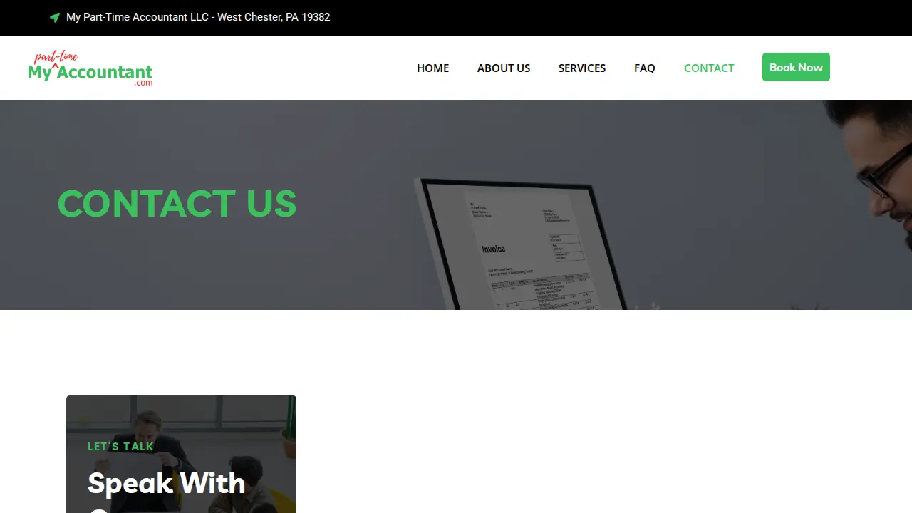 My Part-Time Accountant LLC page