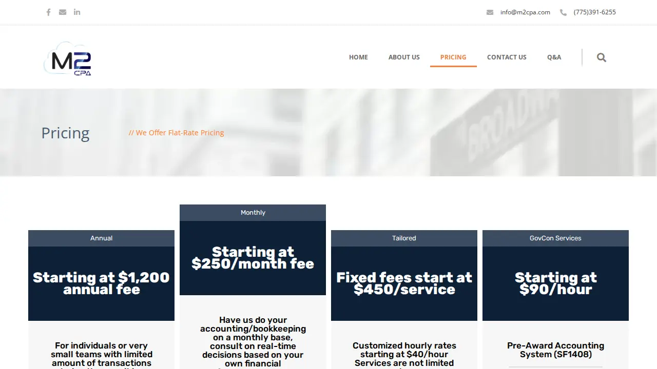 M2 CPA page