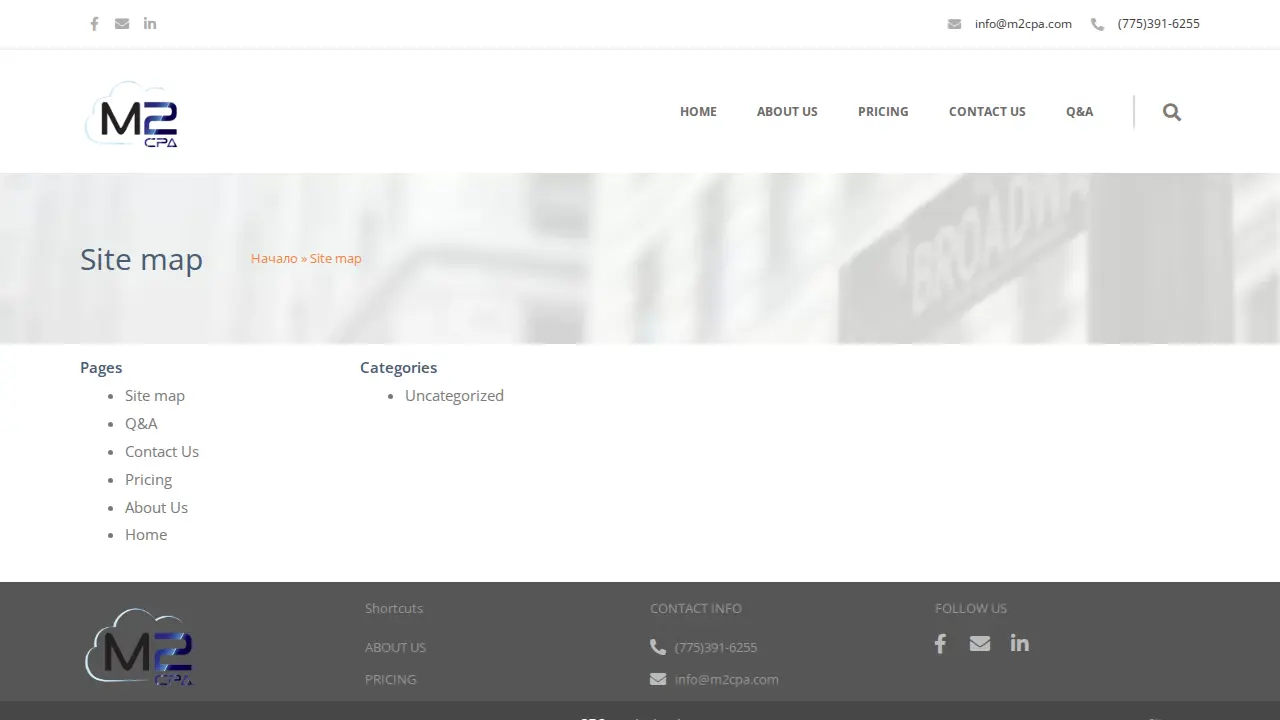 M2 CPA page