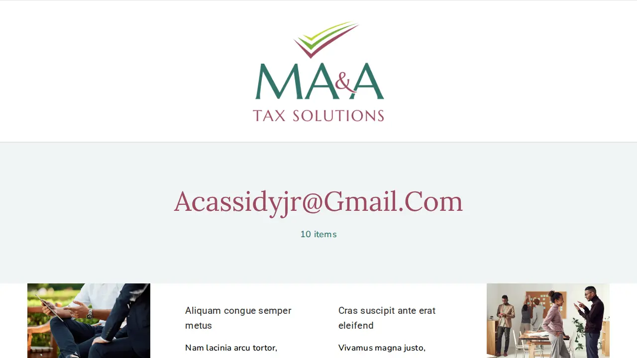 M Arthur & Associates, LLC page