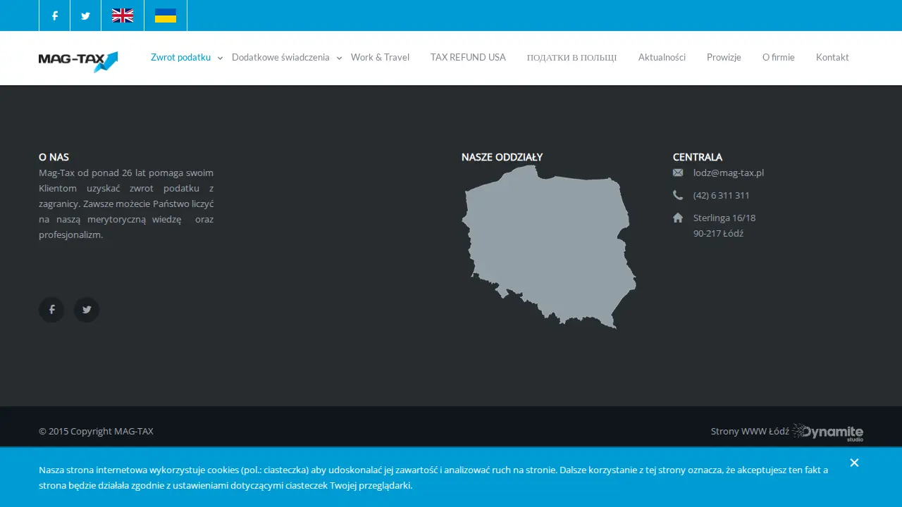 Mag-Tax. Doradztwo finansowe page