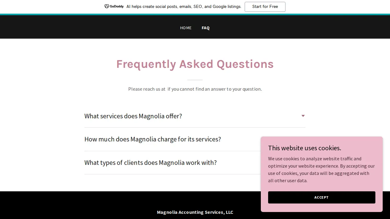 Big Picture Bookkeeping, LLC page
