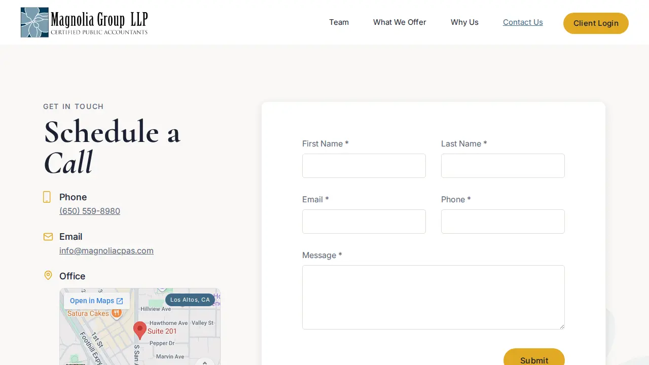 Magnolia Group LLP page