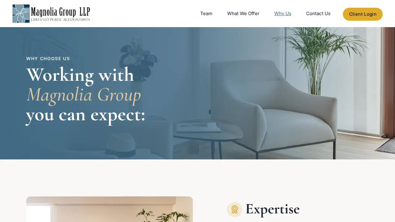 Magnolia Group LLP page