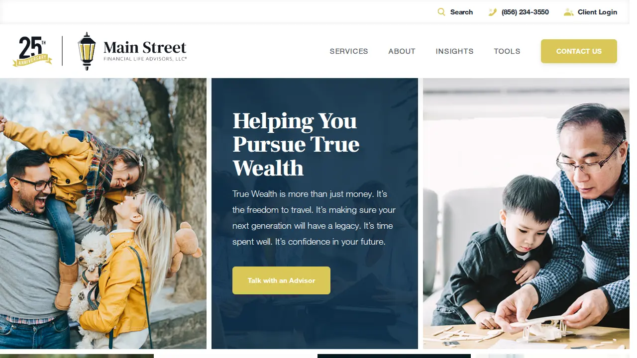 Main Street Investment Advsrs website