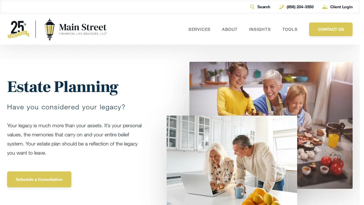 Main Street Investment Advsrs page